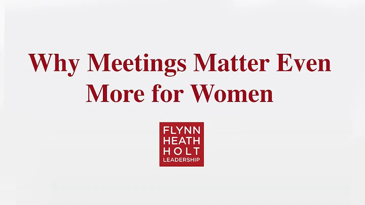 #MeetingsMatter with Kathryn Heath of Flynn Heath ...