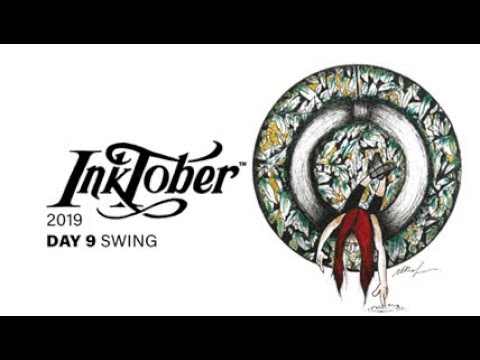Inktober 2019 DAY 9 / SWING - YouTube