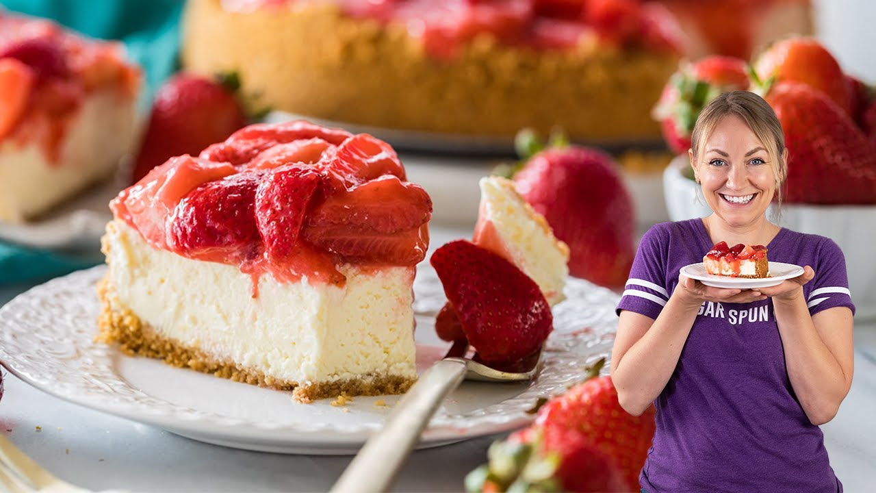 The Best Cheesecake Recipe - Sugar Spun Run