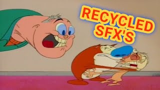 Ren and Stimpy but its only the recycled sound effects