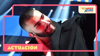 MANUEL TURIZO - La Bachata + El Merengue | En directo en LOS40 Music Awards 2023 Resimi