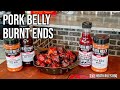 Smoked Cherry Apple Glazed Pork Belly Burnt Ends | Heath Riles BBQ