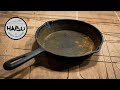 Cast iron pan  how to bring an old pan back to life