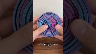 3D printed Gyroscope Fidget #3dprinting #fusion360 # #fidget #fidgettoys #3dprinted