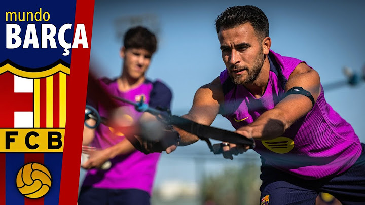BARÇA | Intensidad máxima en el segundo ENTRENAMIENTO del FC BARCELONA