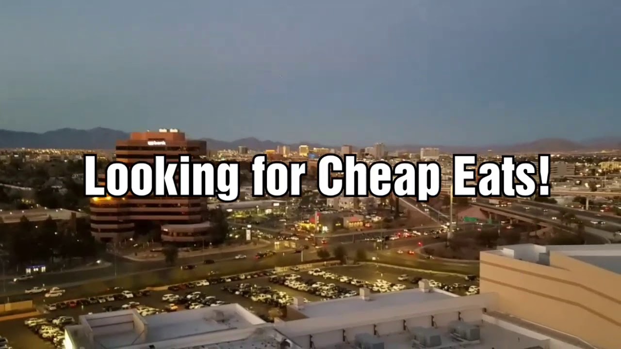 How To Eat Cheap In Las Vegas YouTube