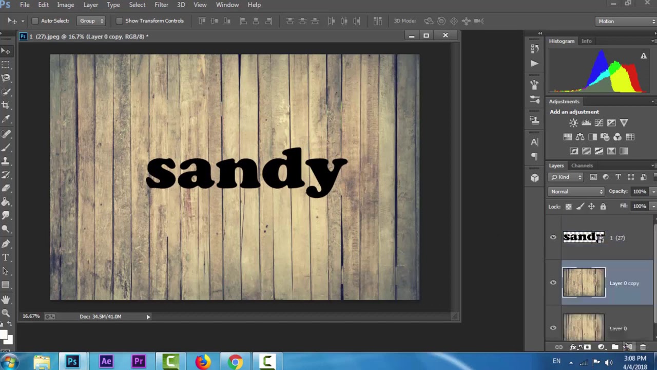CREATE A 3D TEXT STYLE IN PHOTO SHOP CC\my media works\    ,