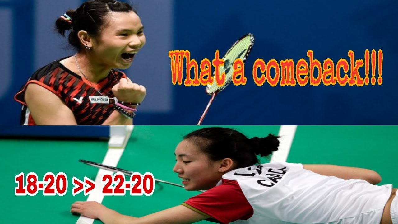 What A Comeback Tai Tzu Ying vs Li Michelle (TTY nyaris kalah lawan Michelle)