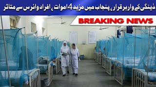 Dengue virus updates in Pakistan | 24 Ghantay Mein 113 Naye Cases Report | Dunya News