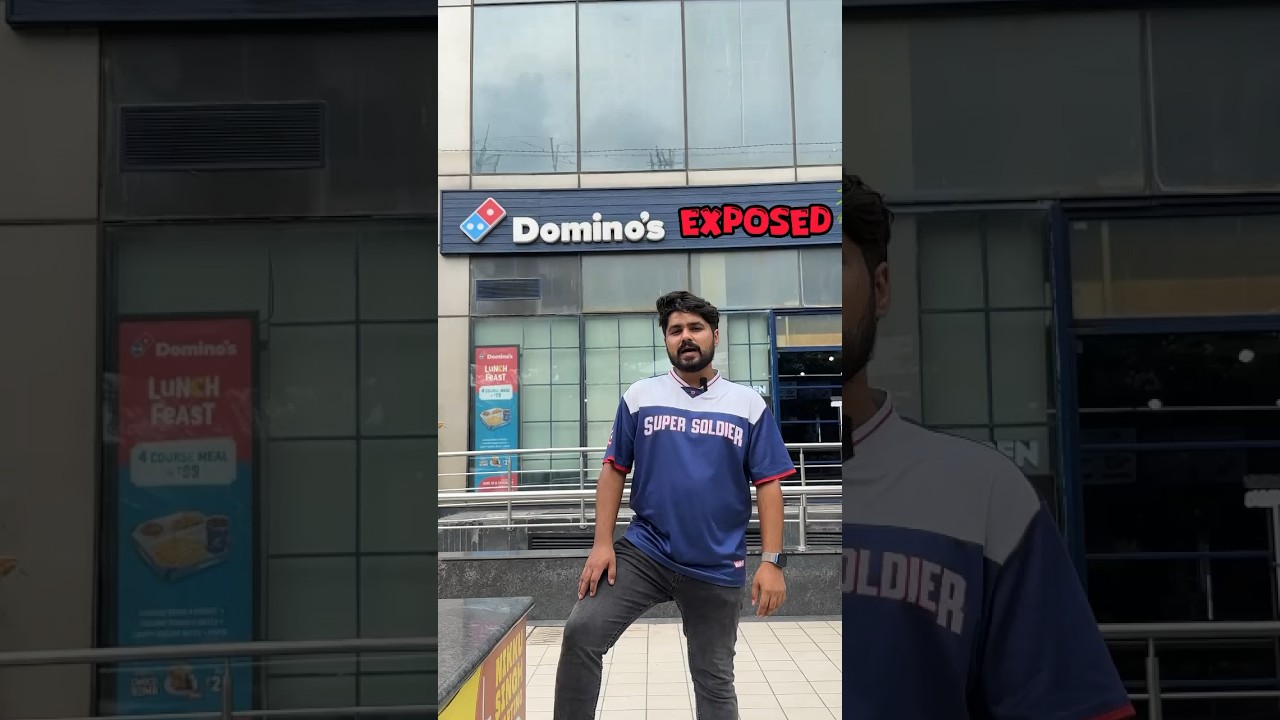 Exposing Dominos Pizza 🍕❌!! #foodie #foodchallenge #exposed #dominos