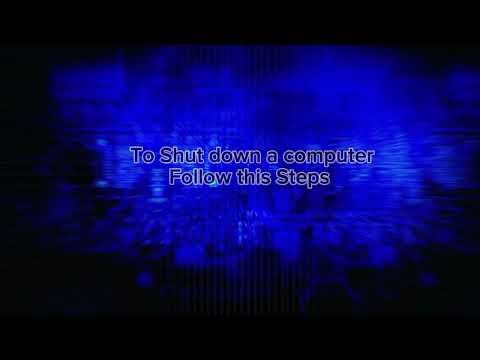 Empowerment Technology How to start and Shut down A computer 💻❤️