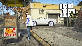 GTA 5 - SELLING HOT DOGS WITH A BOSS (GTA 5 PC MODS NVR)