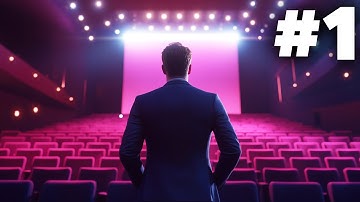 CINEMASTER CINEMA SIMULATOR Gameplay Walkthrough Part 1 - Opening my Own Cinema