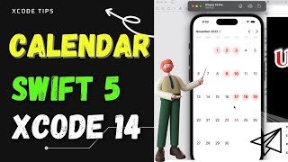 How to make Calendar UI in iOS With Simple Code Swift 5 Xcode 14 (2022)