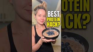Is this the best protein hack ever? 🤯 #protein #healthyrecipes #foodie