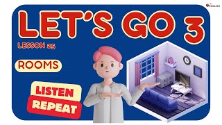 Level 3 Lesson 25 | ROOMS IN THE HOUSE 🏚️  | Elementary Kids English ESL Vocabulary & Grammar