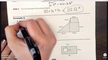 Lesson 10.7: Finding the Area of Composite Figures