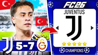 RICOSTRUISCO LA JUVENTUS DOPO LA CLAMOROSA ELIMINAZIONE I...