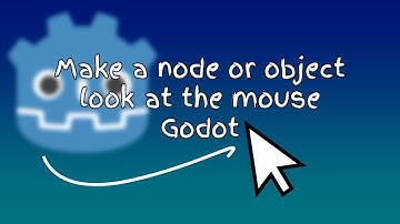 Make something LOOK AT the MOUSE in Godot #shorts