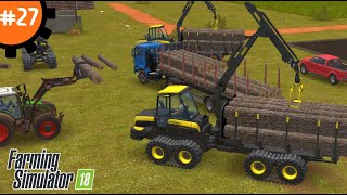 Операция 'Очистка Полей': Фермерский Экшн в Fs 18 | Farming Simulator 18. #27