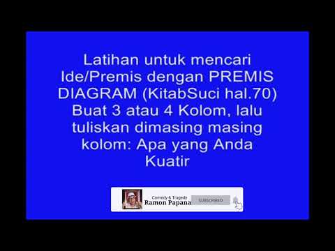 Menemukan Premis Stand Up Comedy -Ramon Papana