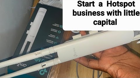 How to start a profitable WiFi hotspot Business with a low and fixed budget 