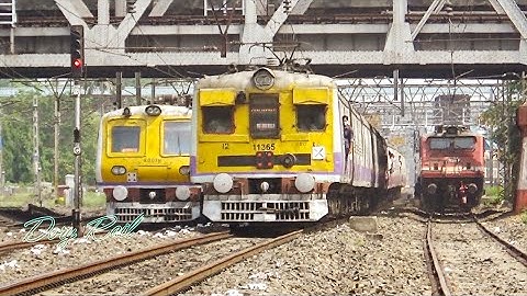 Back to Back crossing and Parallel run among Electric Multiple Local Trains