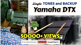 Yamaha DTX Tones and Backup | 8142781501