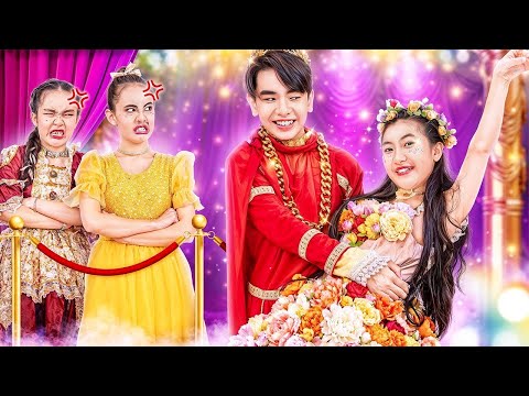 Cô Gái Nghèo Vs Giàu Vs Siêu Giàu Tại Buổi Dạ Hội | Ai Sẽ Chiếm Được Trái Tim Hoàng Tử Đẹp Trai?