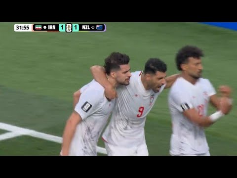 Ramin Rezaeian Goal | Iran vs New Zealand 2-2 | Highlights & Goals | World Championship 2026