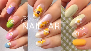 En Güzel Çiçek Tasarımları 2021 Best Flower Nail Art Designs Tırnak Sanatı Beni̇meli̇m