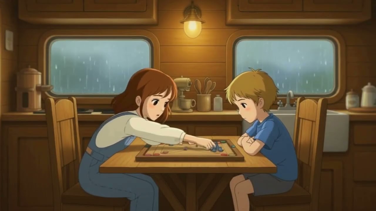 🌲✨ Cozy Mobile Home Cooking Under the Stars | Peaceful Night Camping Experience ✨🌙