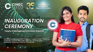 🎓 CINEC CAMPUS Inauguration Ceremony 2025