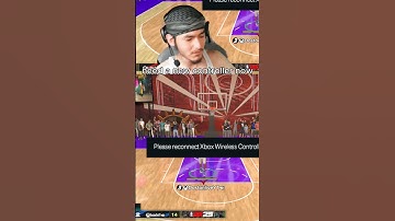 please reconnect your controller LOL #2k25 #nba2k #nba2k25 #2kcommunity #muslim #dostonlive