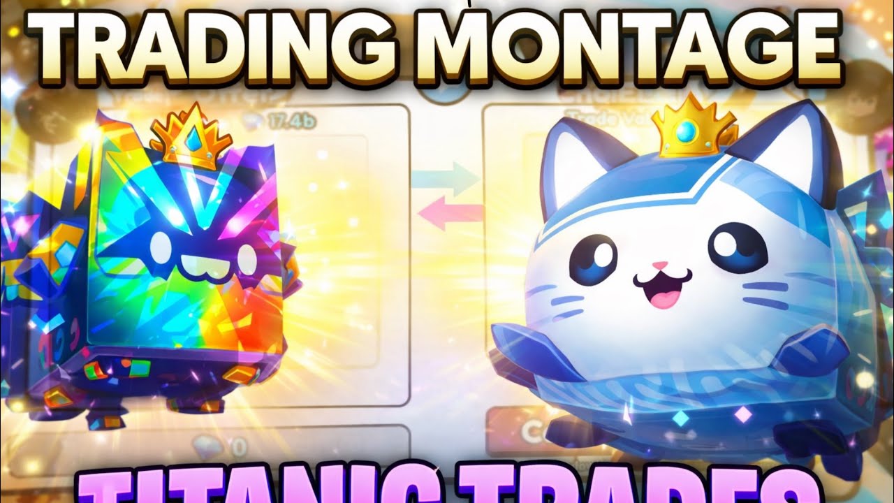 Christmas trading montage | titanic trades* Road to 99 titanics big loss profit😭 