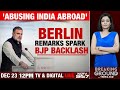 Rahul Gandhi In Germany | 'Abusing India Abroad': Berlin Remarks Spark BJP Backlash