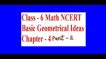Class 6 Math Chapter - 4 Basic Geometrical Ideas (part 2) Ncert- Curves and Polygons