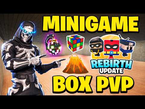 Minigame Box PVP 100+ Minigames in Fortnite