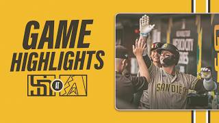 पैड्रेस बनाम डी-बैक्स गेम के मुख्य अंश (25/04/2626) | एमएलबी मुख्य अंश screenshot 3