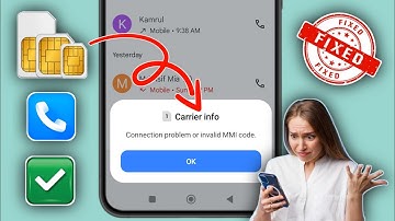 How to Fix Connection problem or invalid MMI code Error in Android [2025]