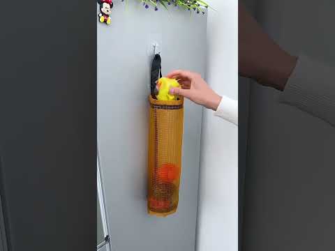 سلة مهملات بتتعلق شوفوا الفكرة العبقرية دي