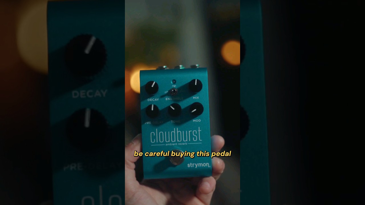 Quick review of #cloudburst #strymon pedal