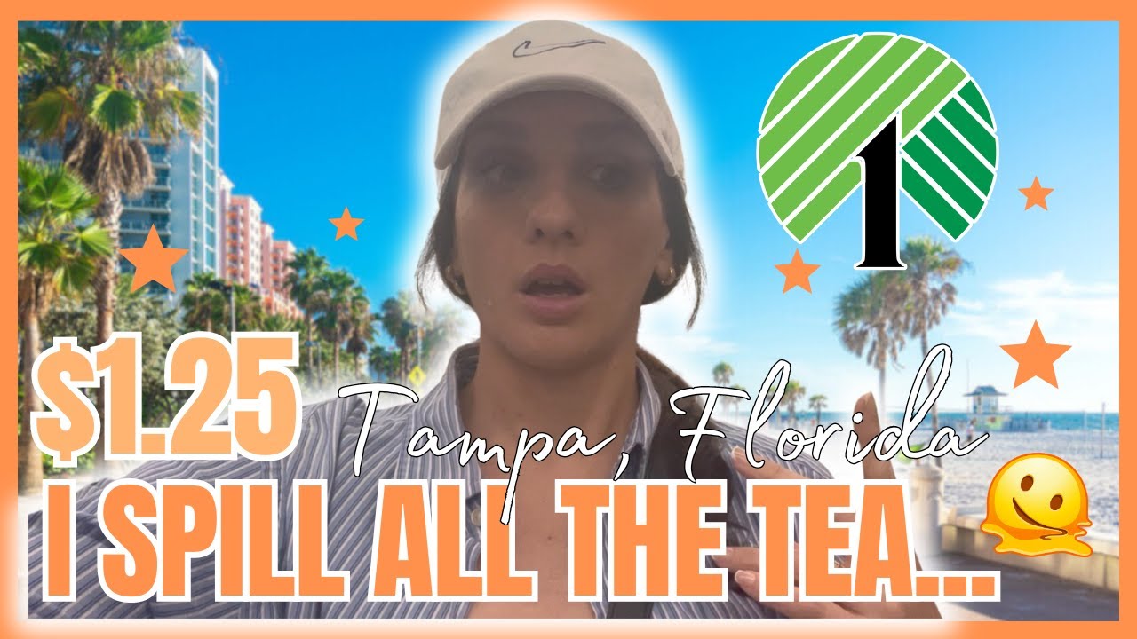 *DOLLAR TREE in TAMPA FLORIDA My secret about Tampa... 1.25 FINDS