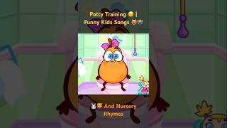 Potty Training for Kids | Good Habit Songs for Children &amp; Nursery Rhymes #shorts #muffinsocks