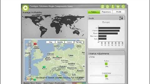 GMaps Plugin for Xcelsius