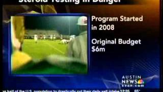 Steroid testing in danger