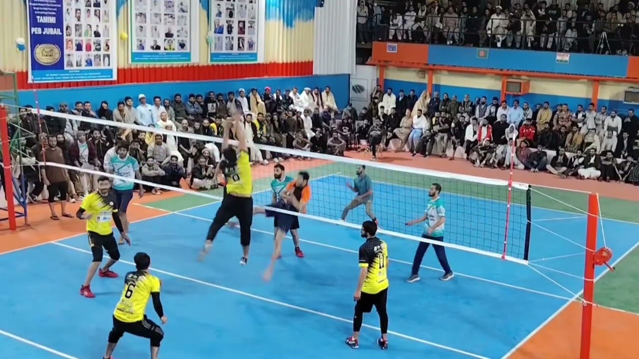 Aik point ki Jang game kahan tk ly gey/the most powerful spike men volleyball world
