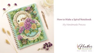 How to Make a Handmade Spiral Notebook