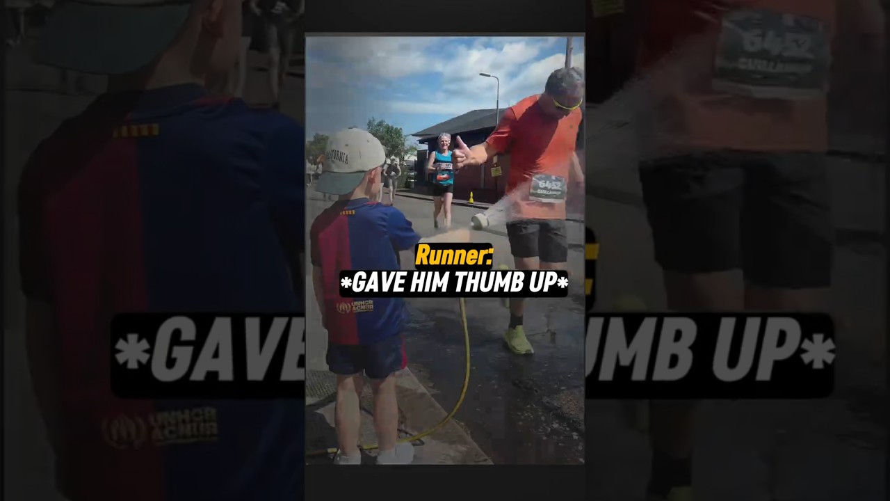 He Became A Hero During The Race 😢❤️