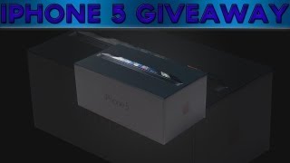 iPhone 5 Giveaway {Open}